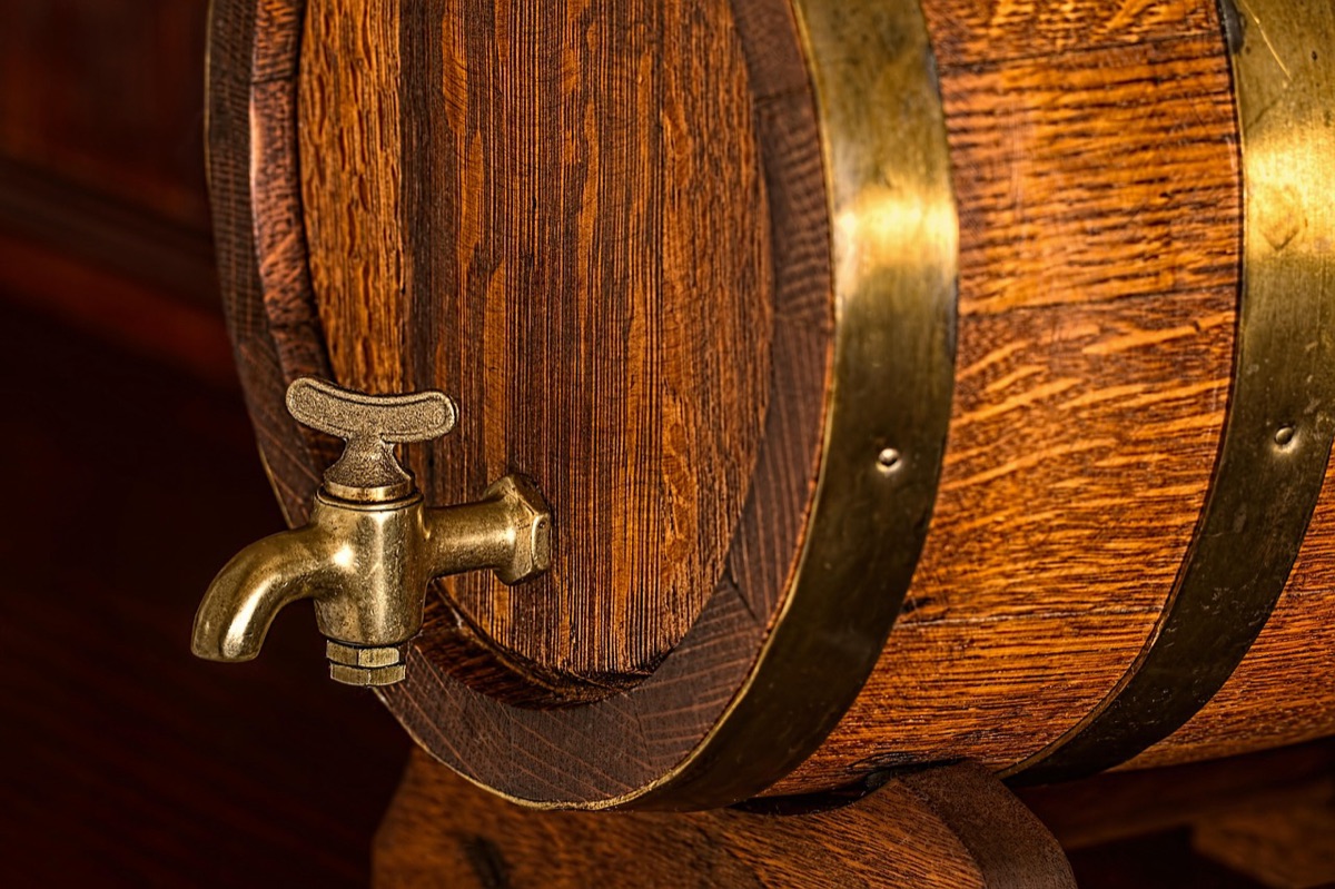 Kraftbierkanne mit Schaum