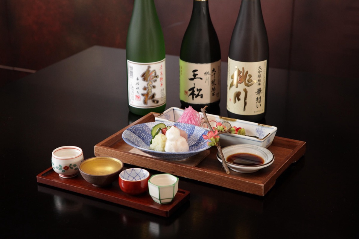 Japan sake cask