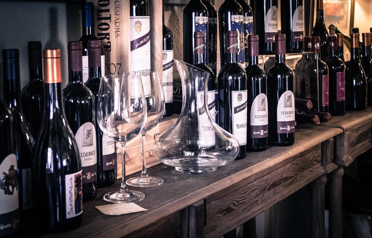 bottiglia di vino