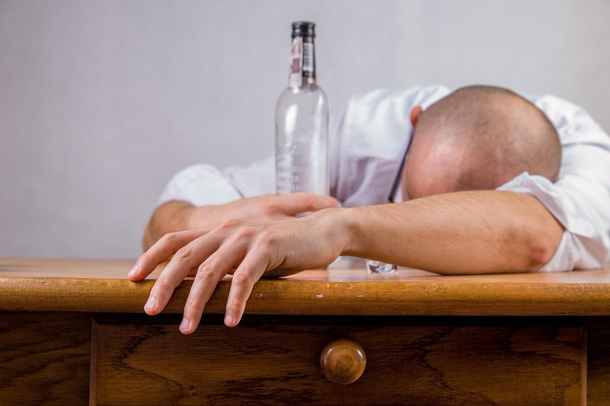 Spanischer Sherryflasche