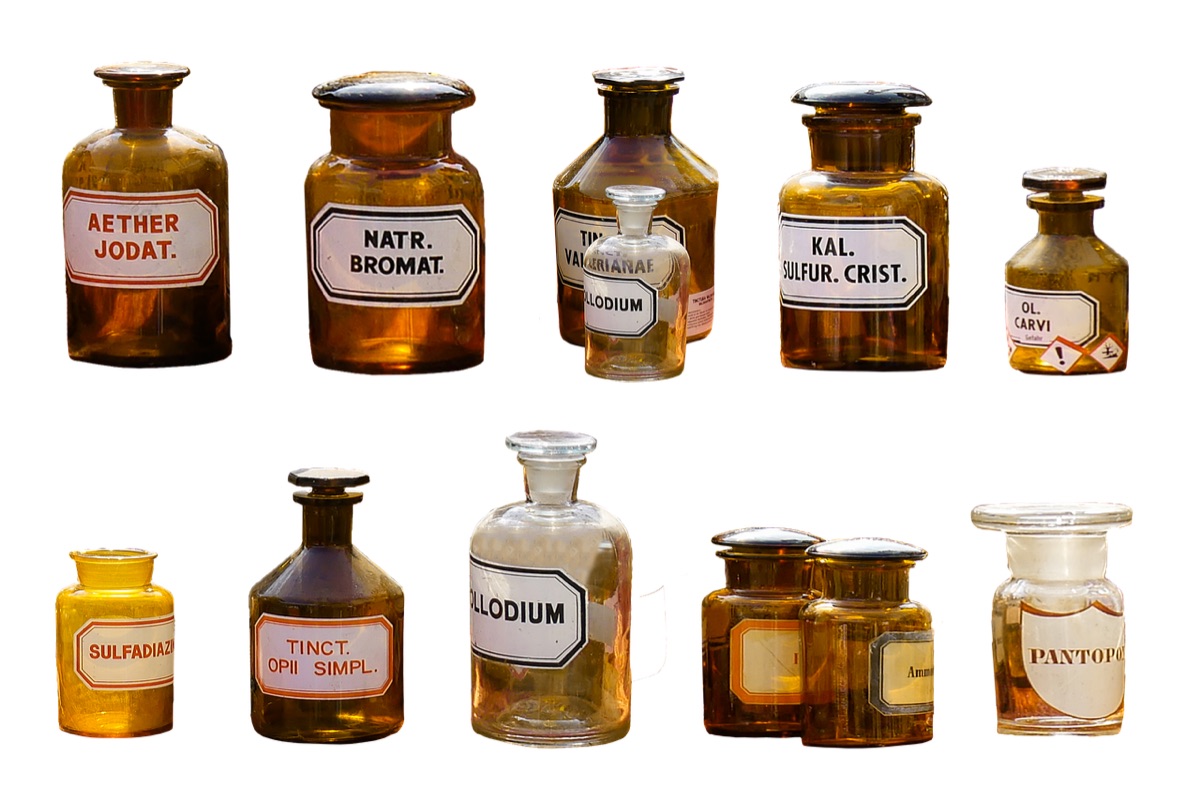 Bouteille de sherries espagnoles