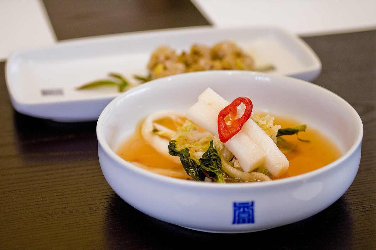 한국 전통 김치 병