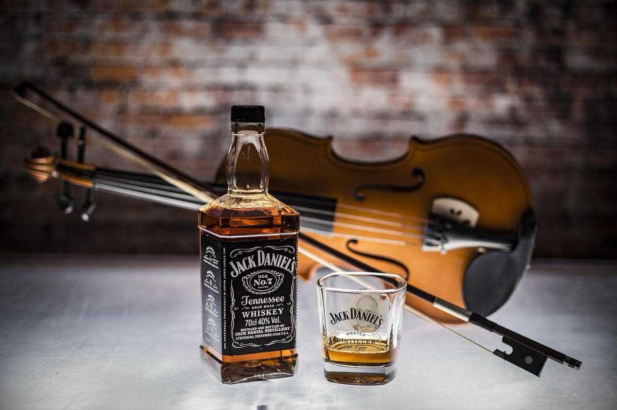 O sabor e a teorálcool do whiskey